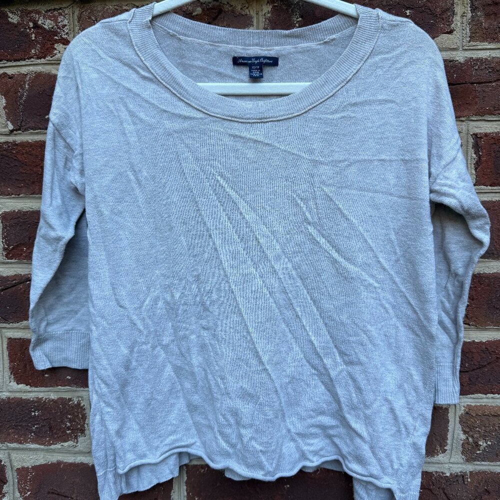 American Eagle 3/4 Sleeve Light Sweater